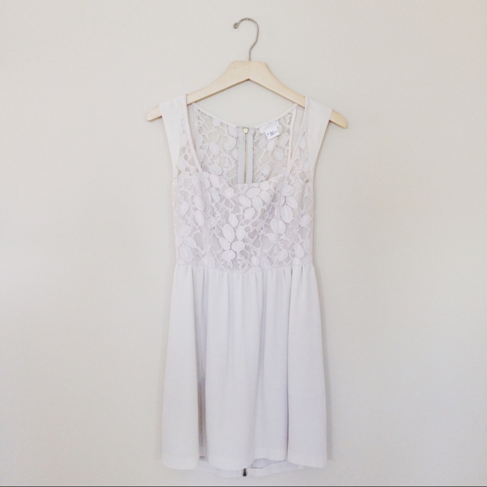 urban outfitters ivory lace dress wedding shower